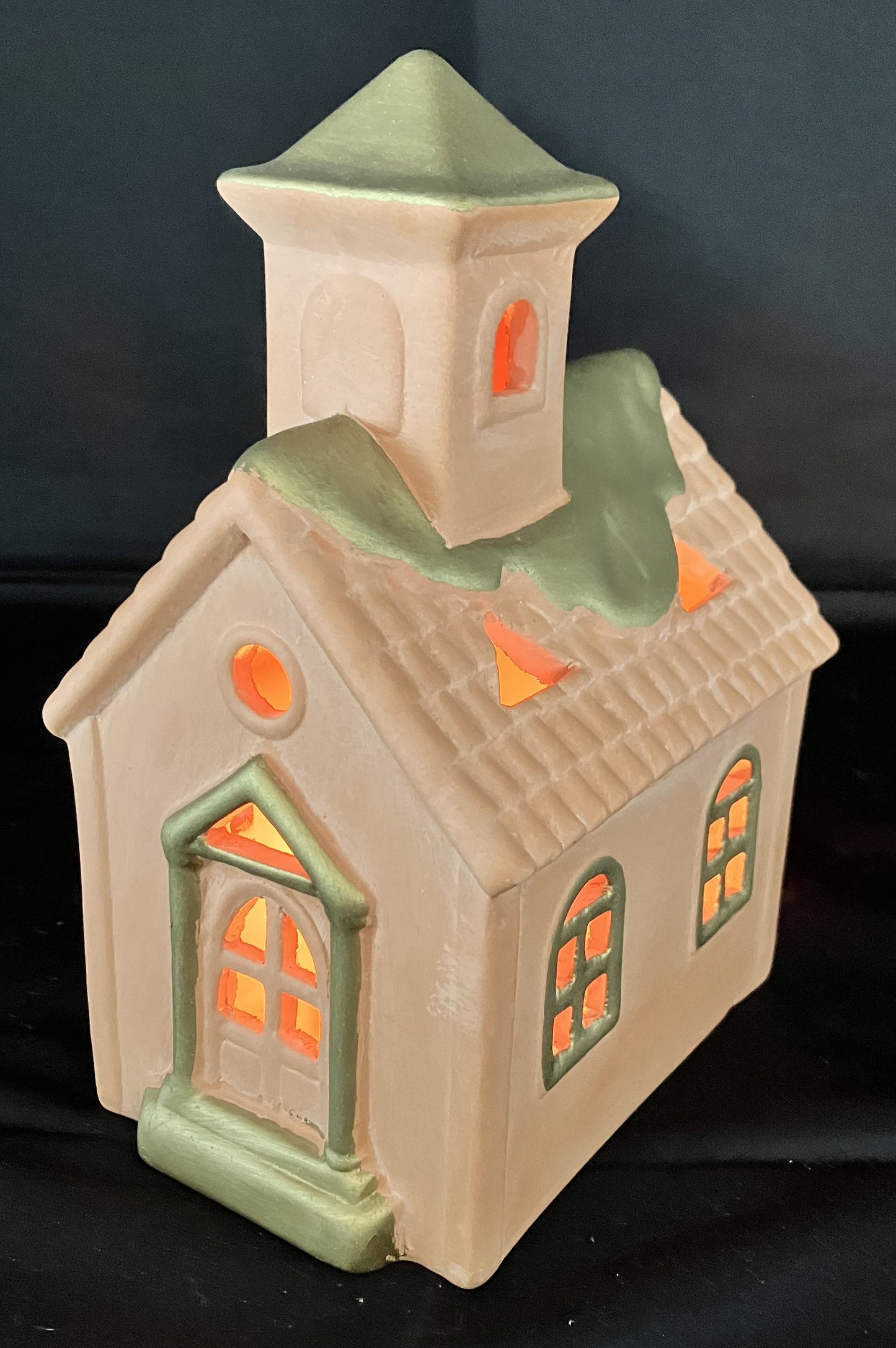 Studio Nova Terra Cotta Chapel Votive Candle Holder
