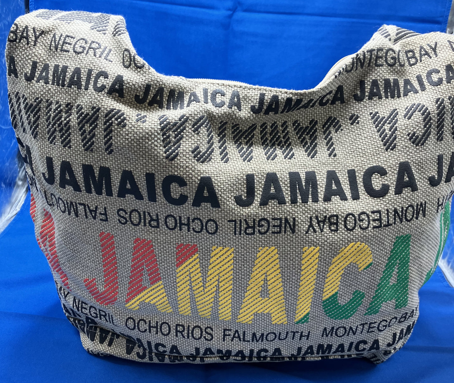 Robin Ruth Jamaica Canvas Hobo Tote Bag w/zipper