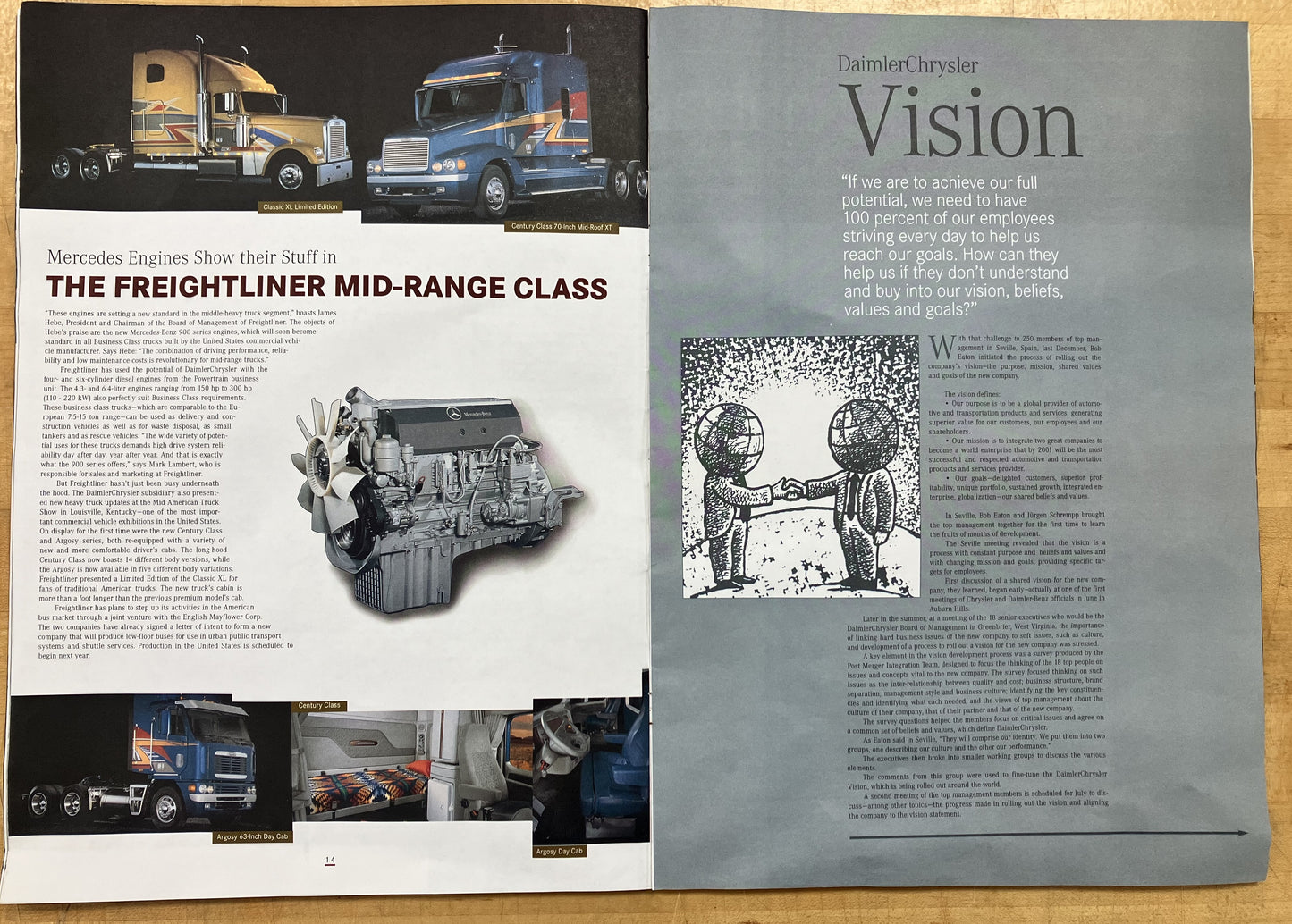 Daimler-Chrysler Employee Magazine Spring 1999 ISS