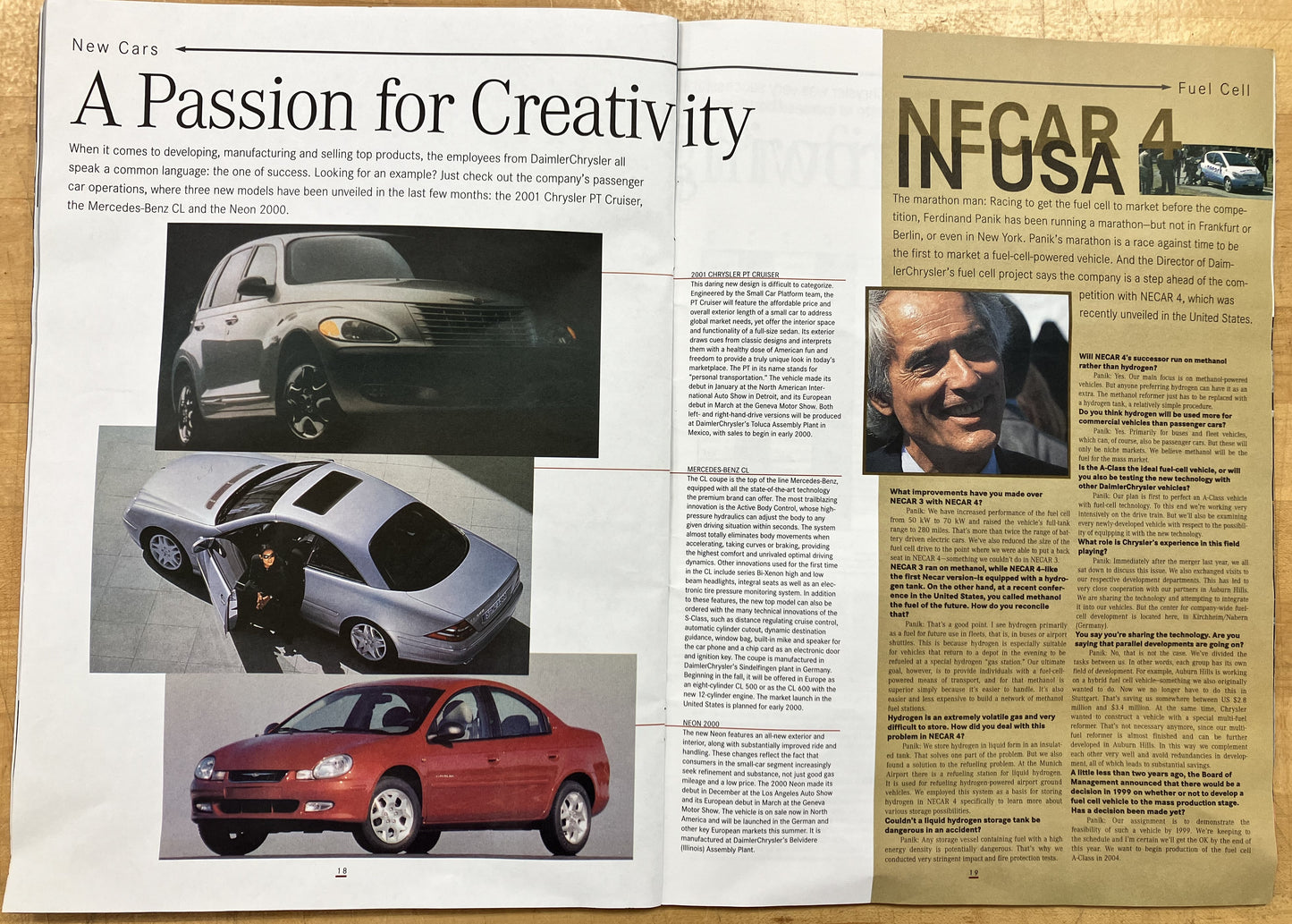 Daimler-Chrysler Employee Magazine Spring 1999 ISS