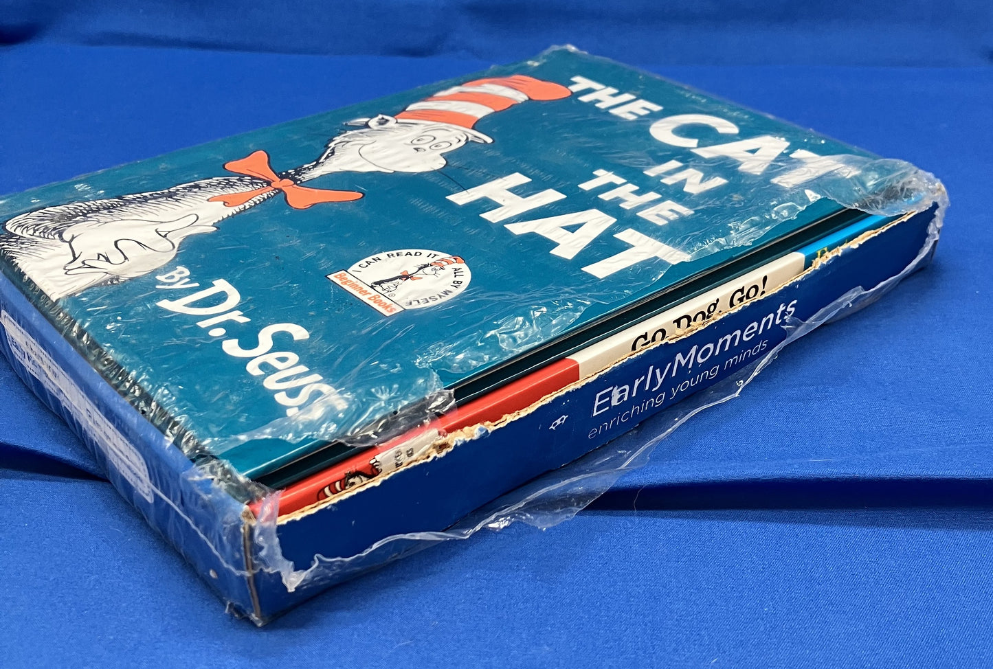 Set of 4 Beginner Books by Dr. Seuss and PD Eastman Cat in The Hat