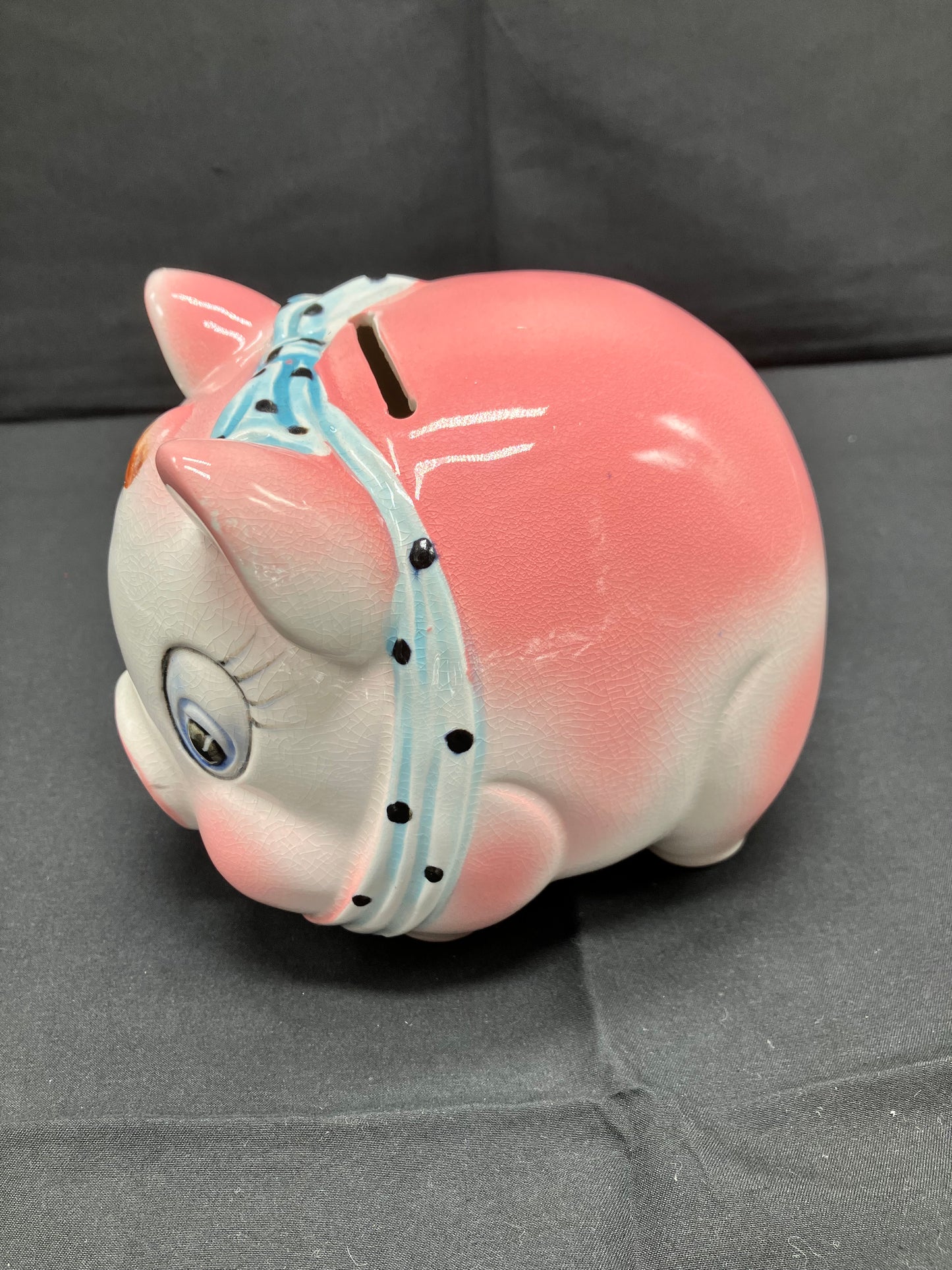 Lefton Ceramic Piggy Bank, Lefton 745N