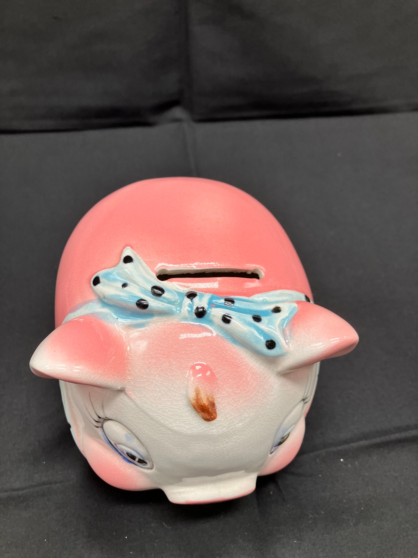 Lefton Ceramic Piggy Bank, Lefton 745N