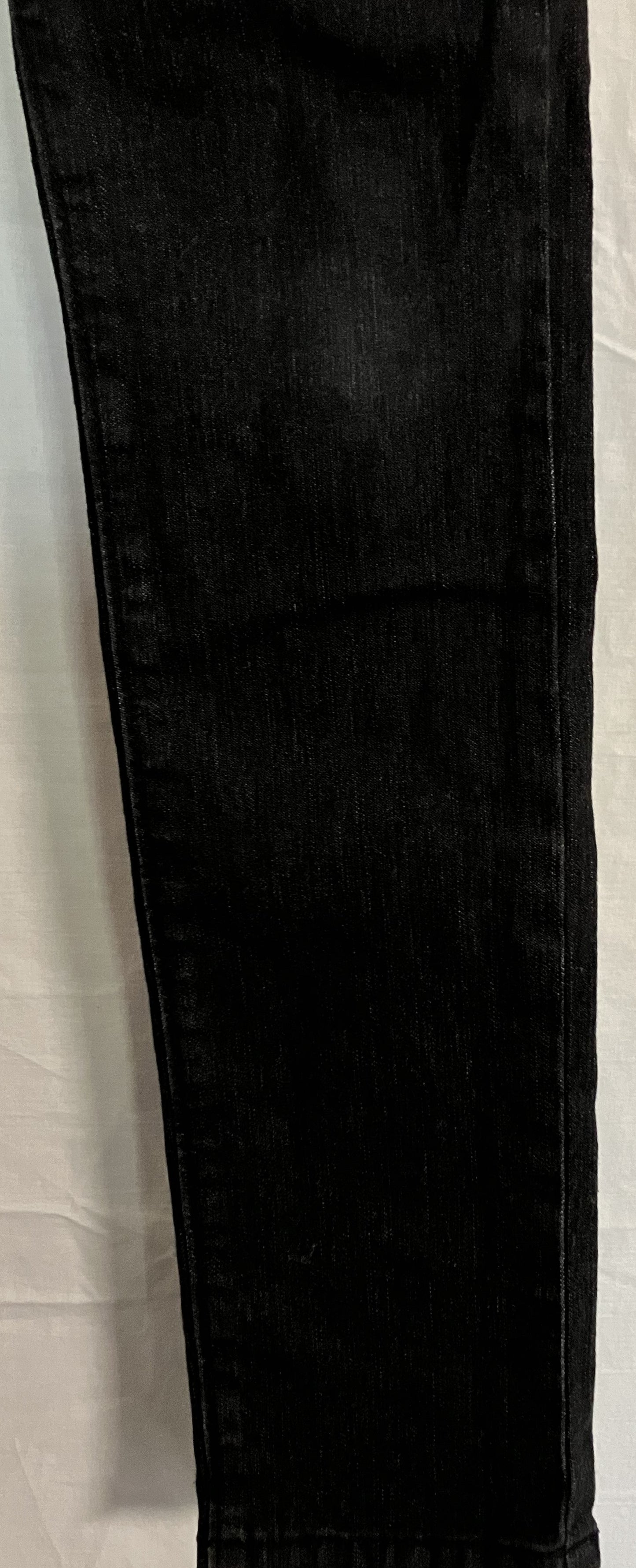 Old Navy Kids Black Denim Skinny Jeans, Size 8 Regular