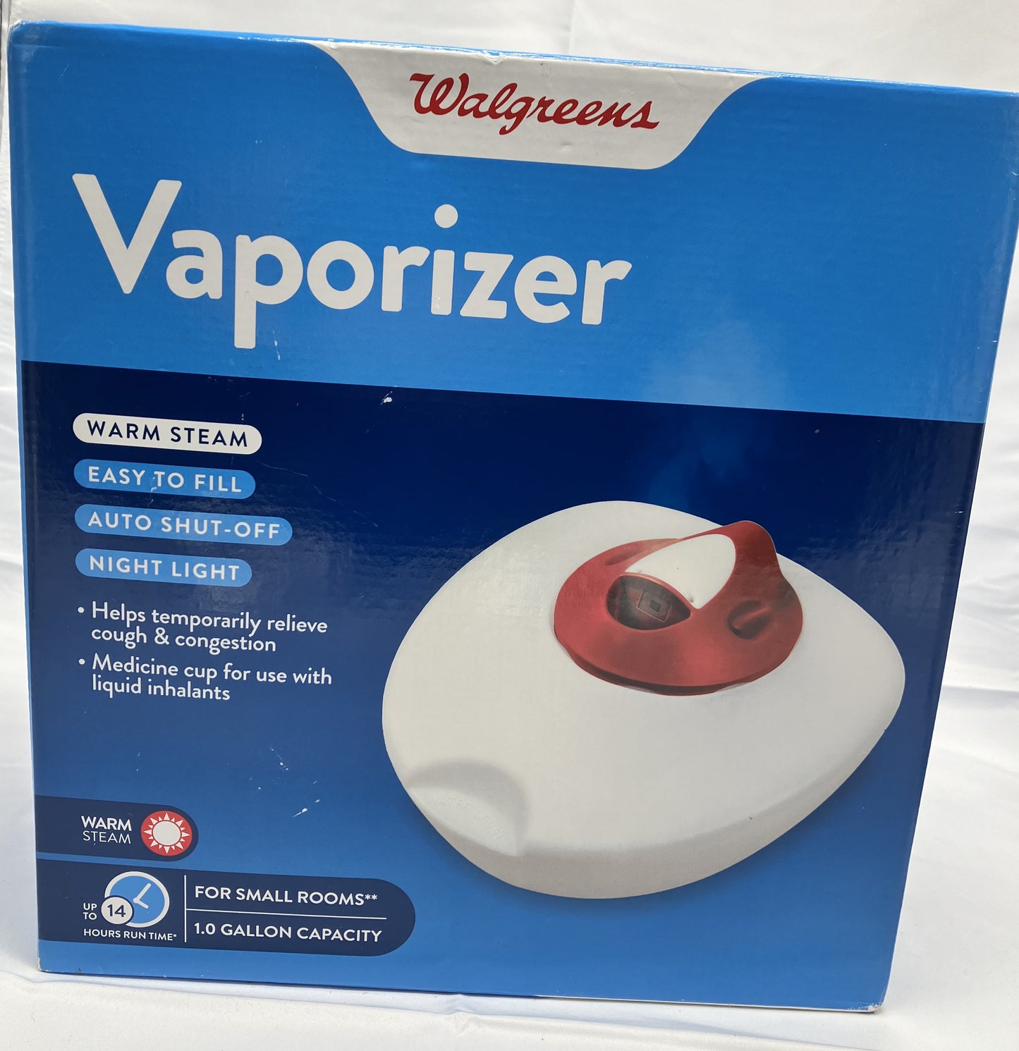 Vaporizer Walgreen's Brand warm stream vaporizer with night light