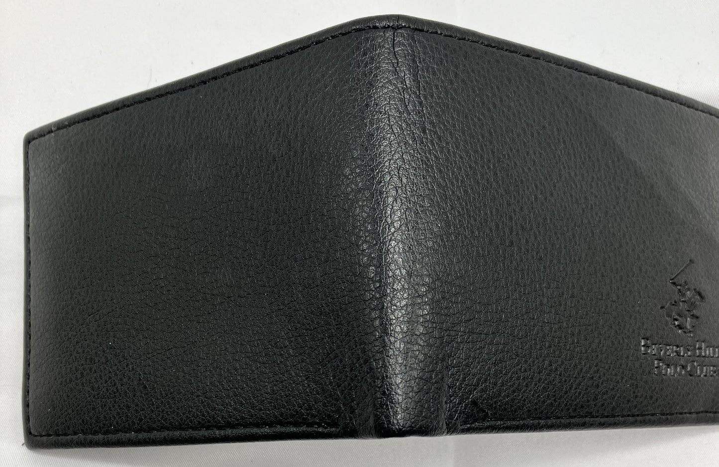 Beverly Hills Polo Club Black Leather Wallet Never Used