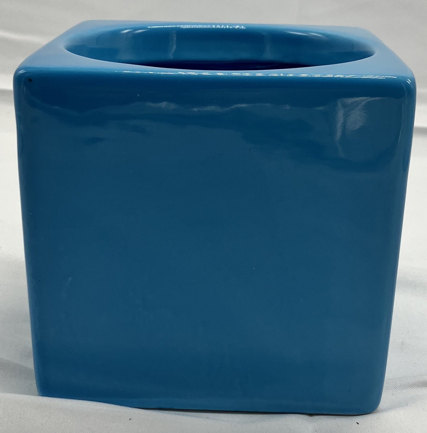 Square Blue Planter