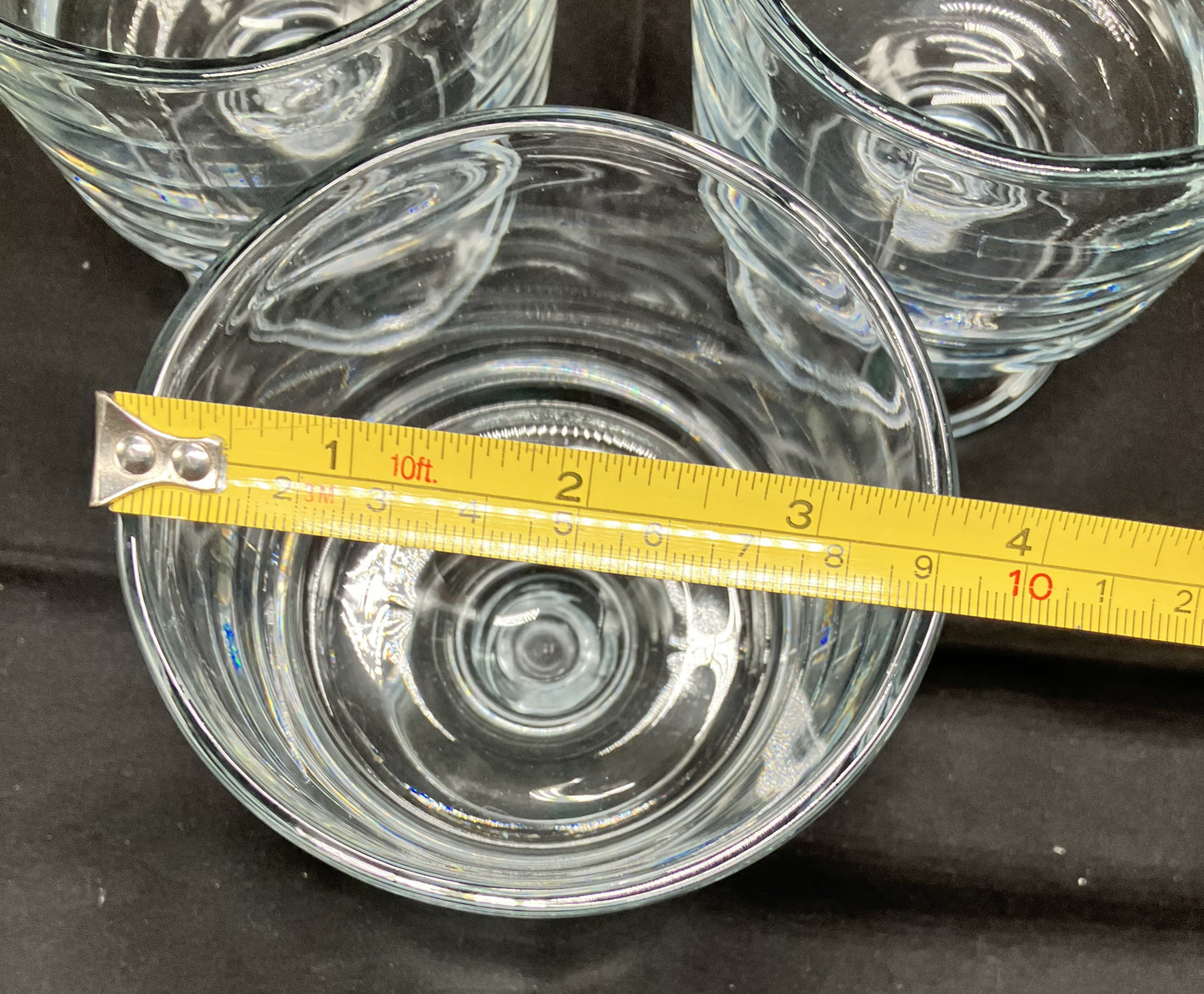 Individual Glass Trifle Bowls - Set of 3