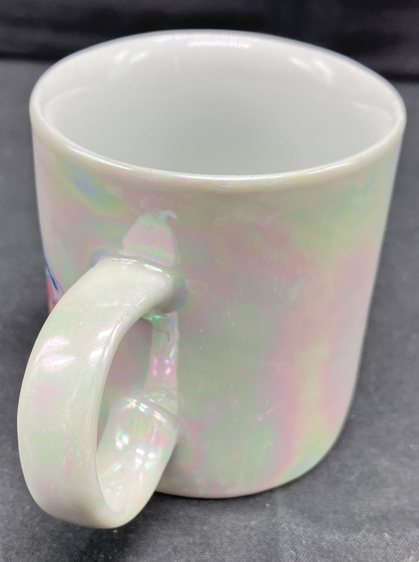 "Mount Ranier" collector Espresso cup, Pearlized finish, Multi Color