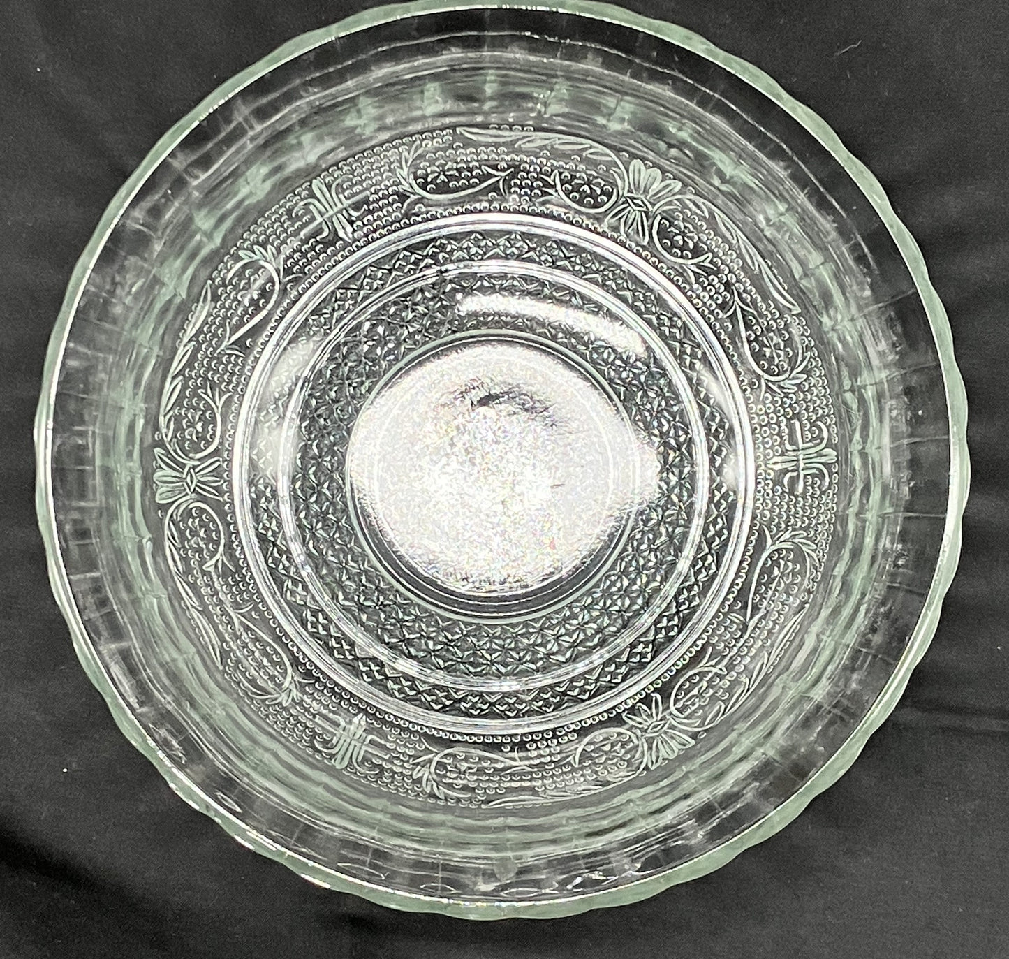 Glass candy / snack bowl