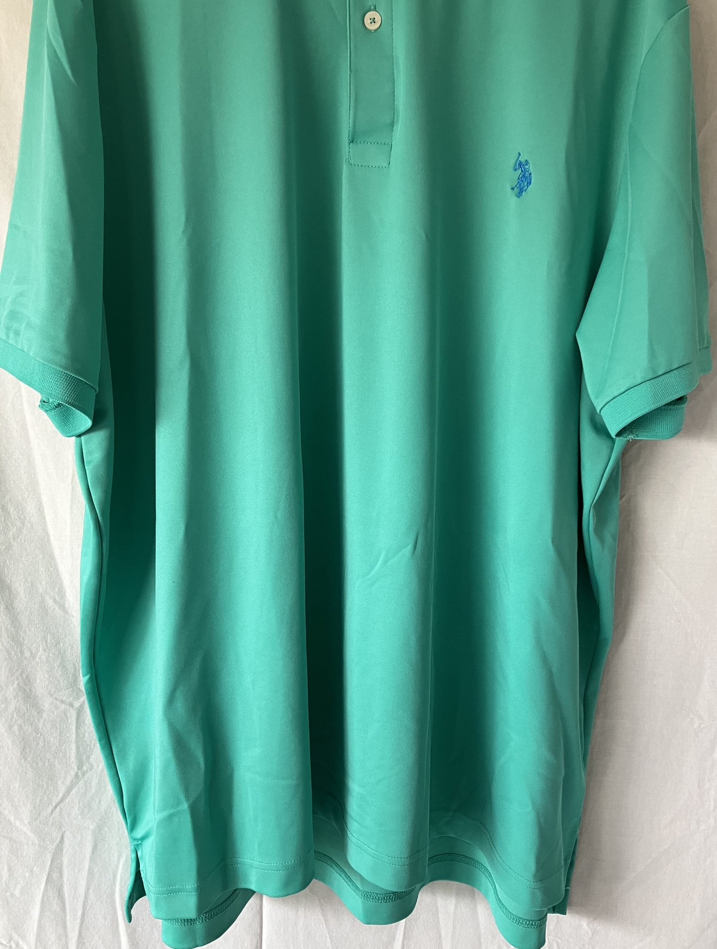 Men's 3XL Polo Shirt, U.S. Polo Assn., Green