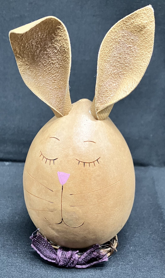 Easter Egg Bunny With Bowtie