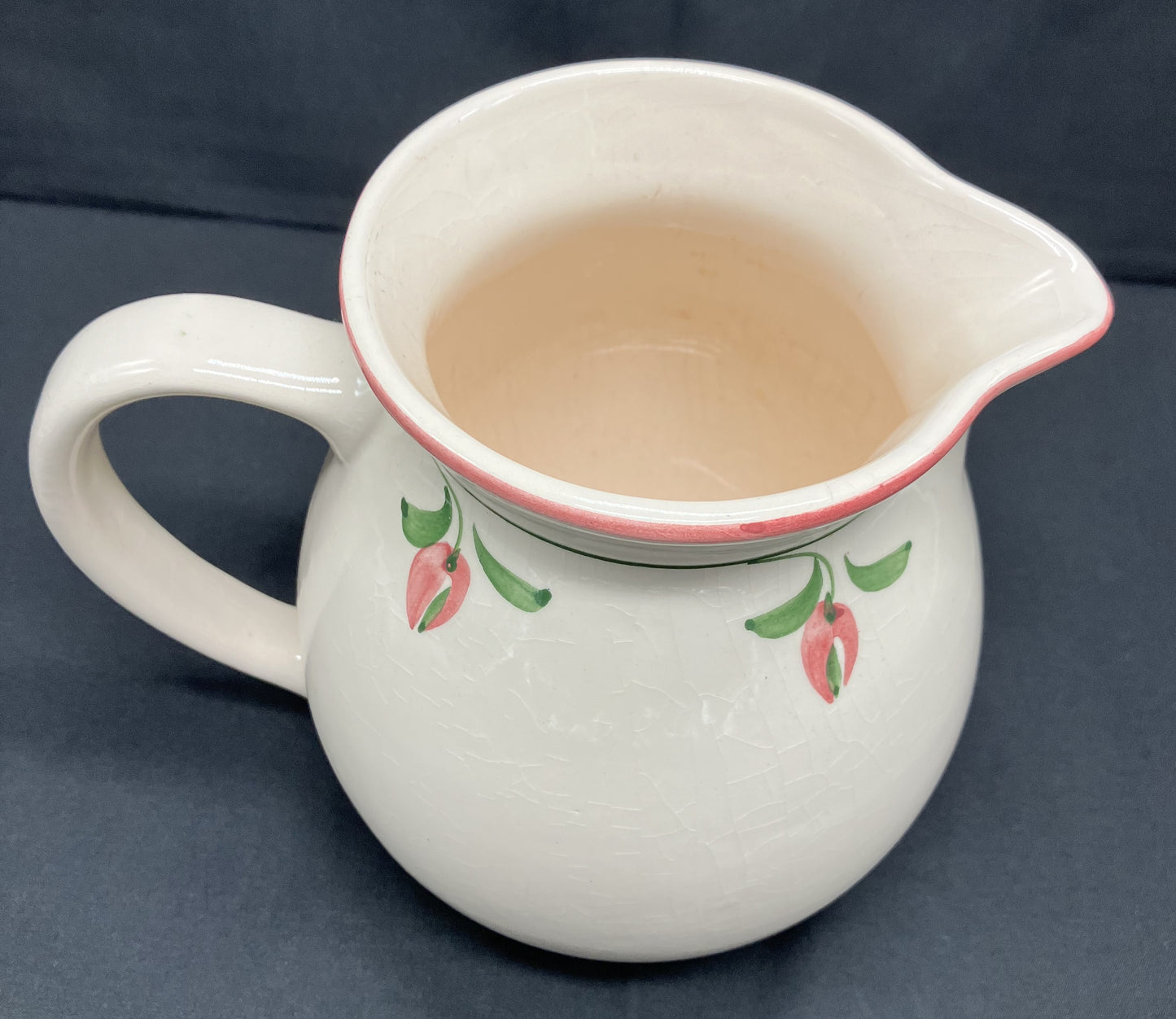 Pitcher and Basin Set, Floral