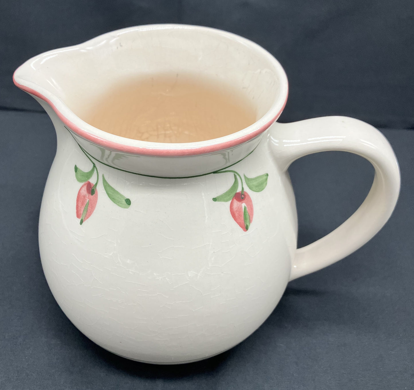 Pitcher and Basin Set, Floral