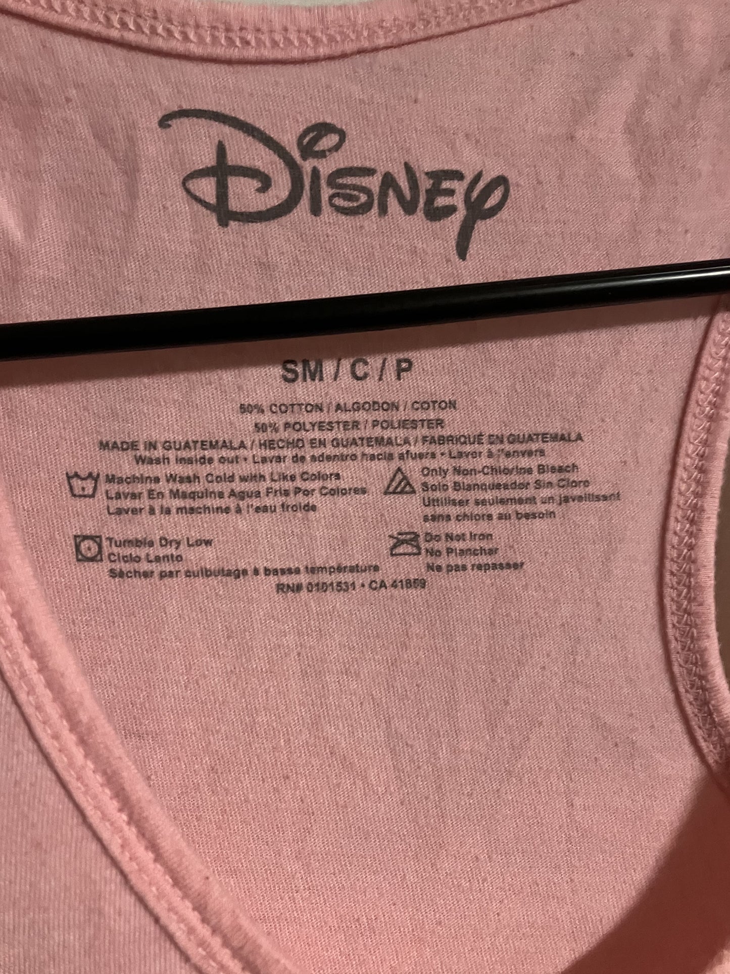 Disney "Stitch" Pink Tank Top - Small