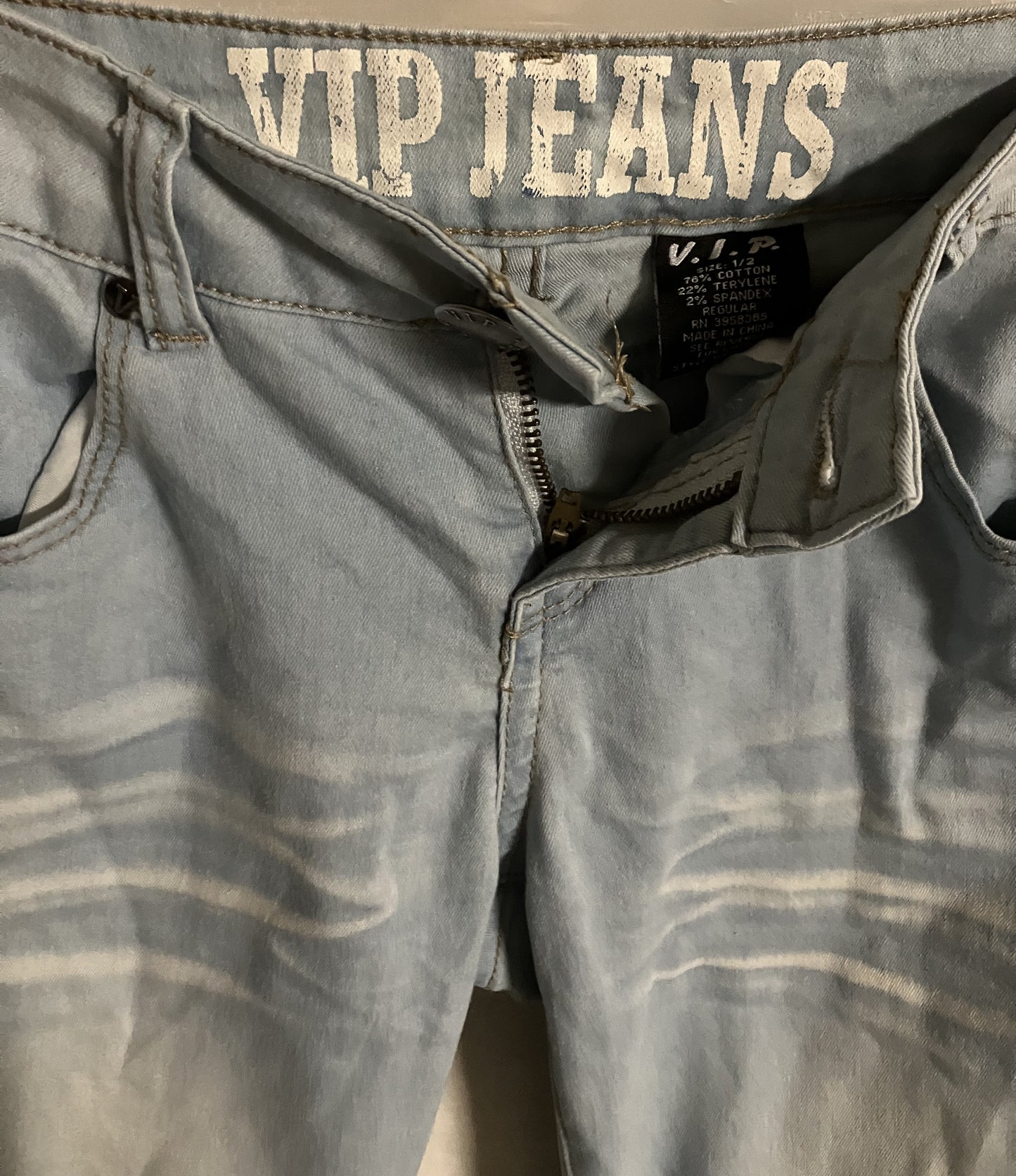 VIP Denim Blue Jeans-Size 1/2