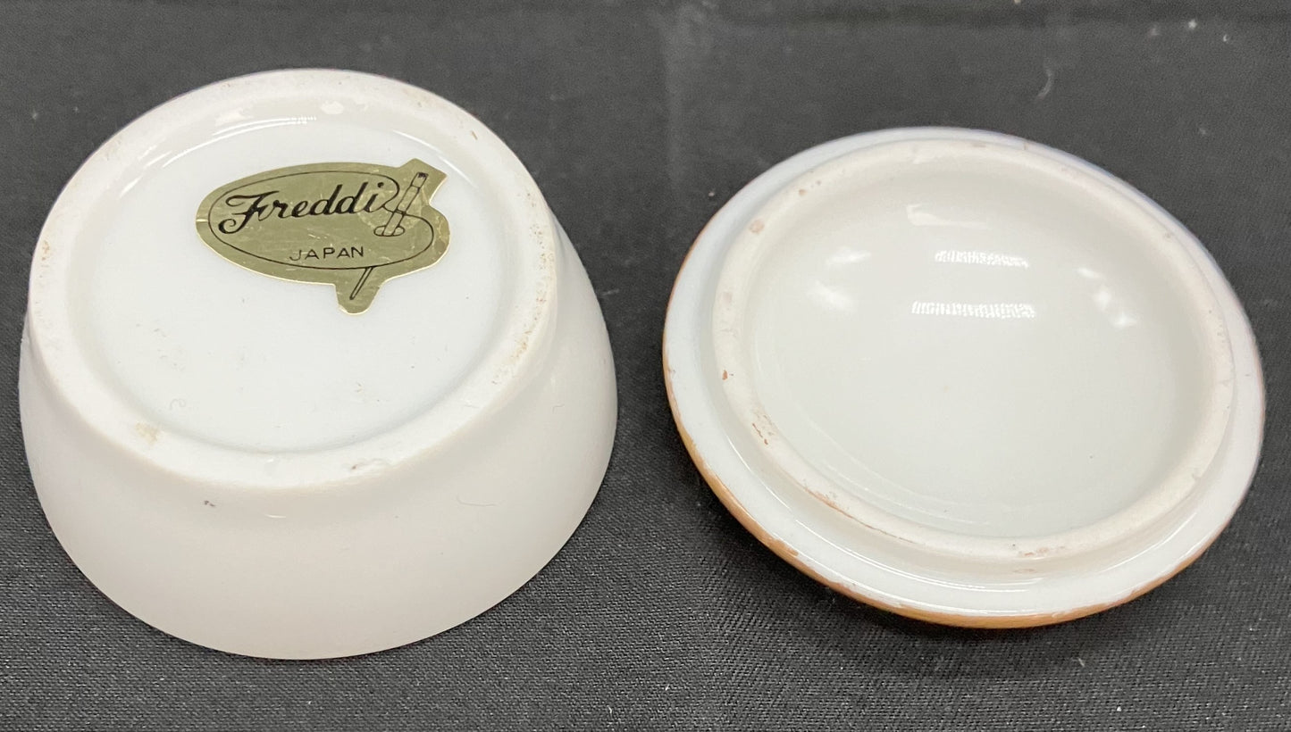 Porcelain Trinket Dish by Freddi Japan