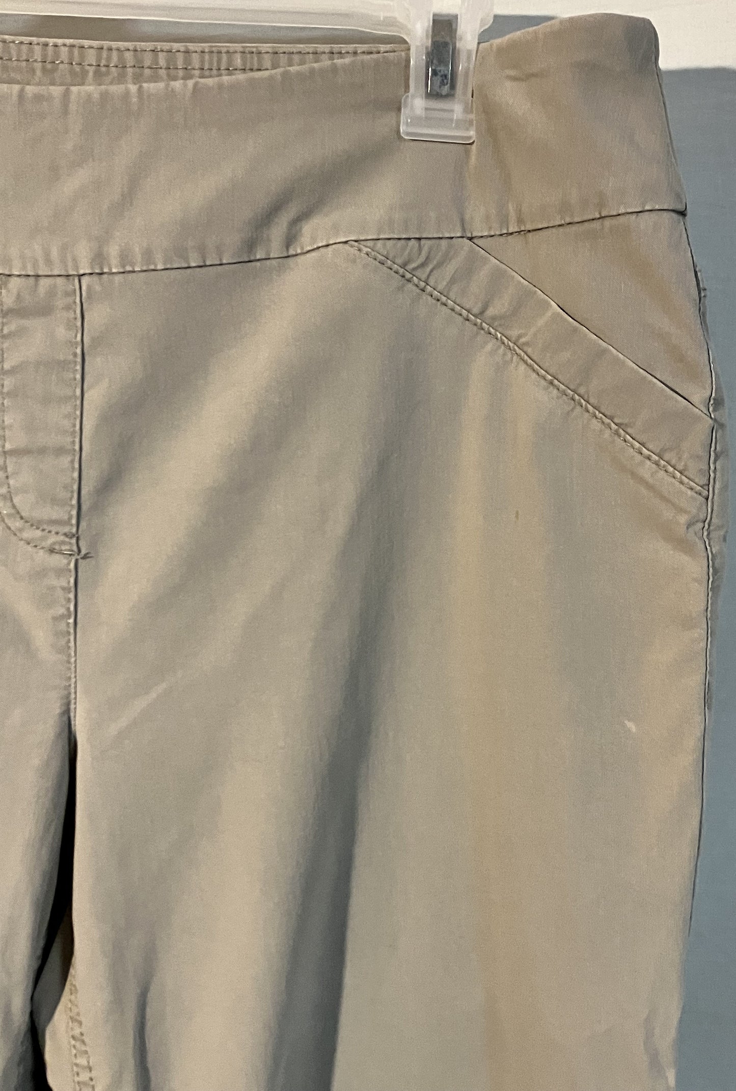 Capri Pants, Tan Size 14 by Westbound