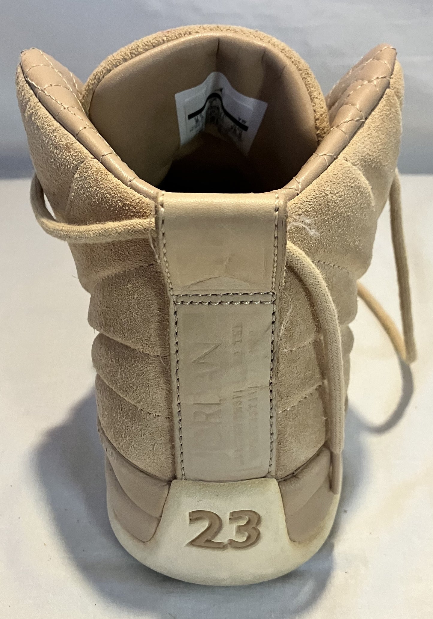 Air Jordan 12 Retro Womens size 9.5 Vachetta Tan/Metallic Gold