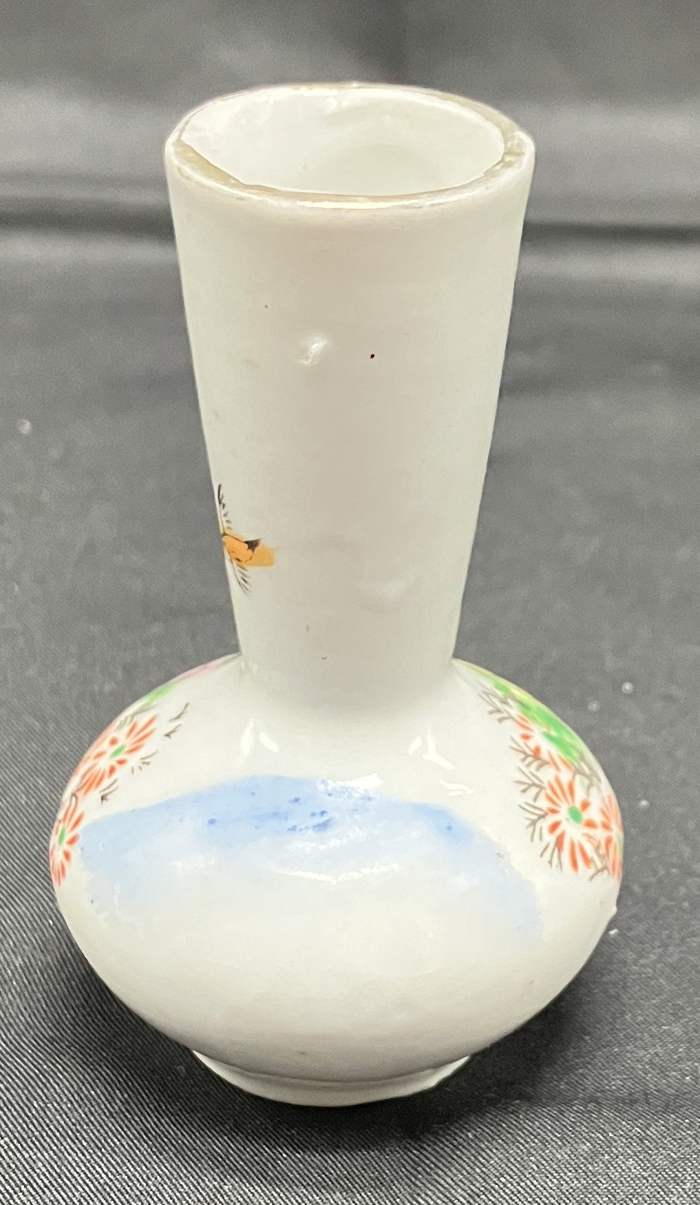 Vintage Mini Floral Bud Vase, Made in Japan