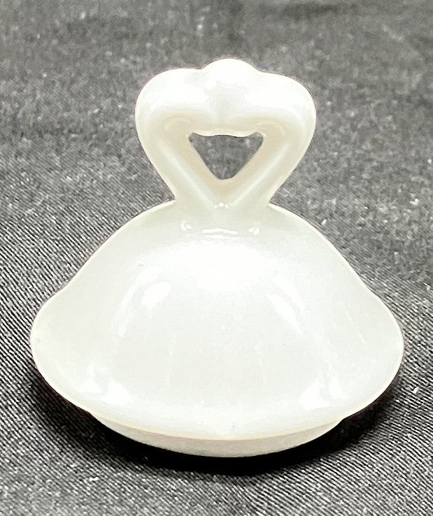 Porcelain Salt/Sugar dish with spoon