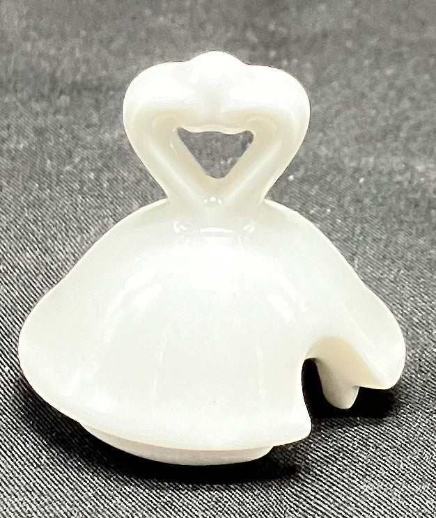 Porcelain Salt/Sugar dish with spoon