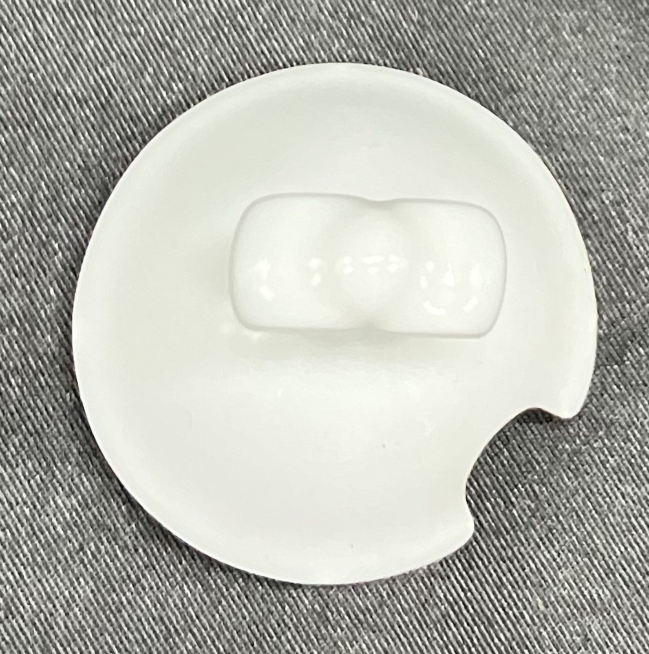 Porcelain Salt/Sugar dish with spoon