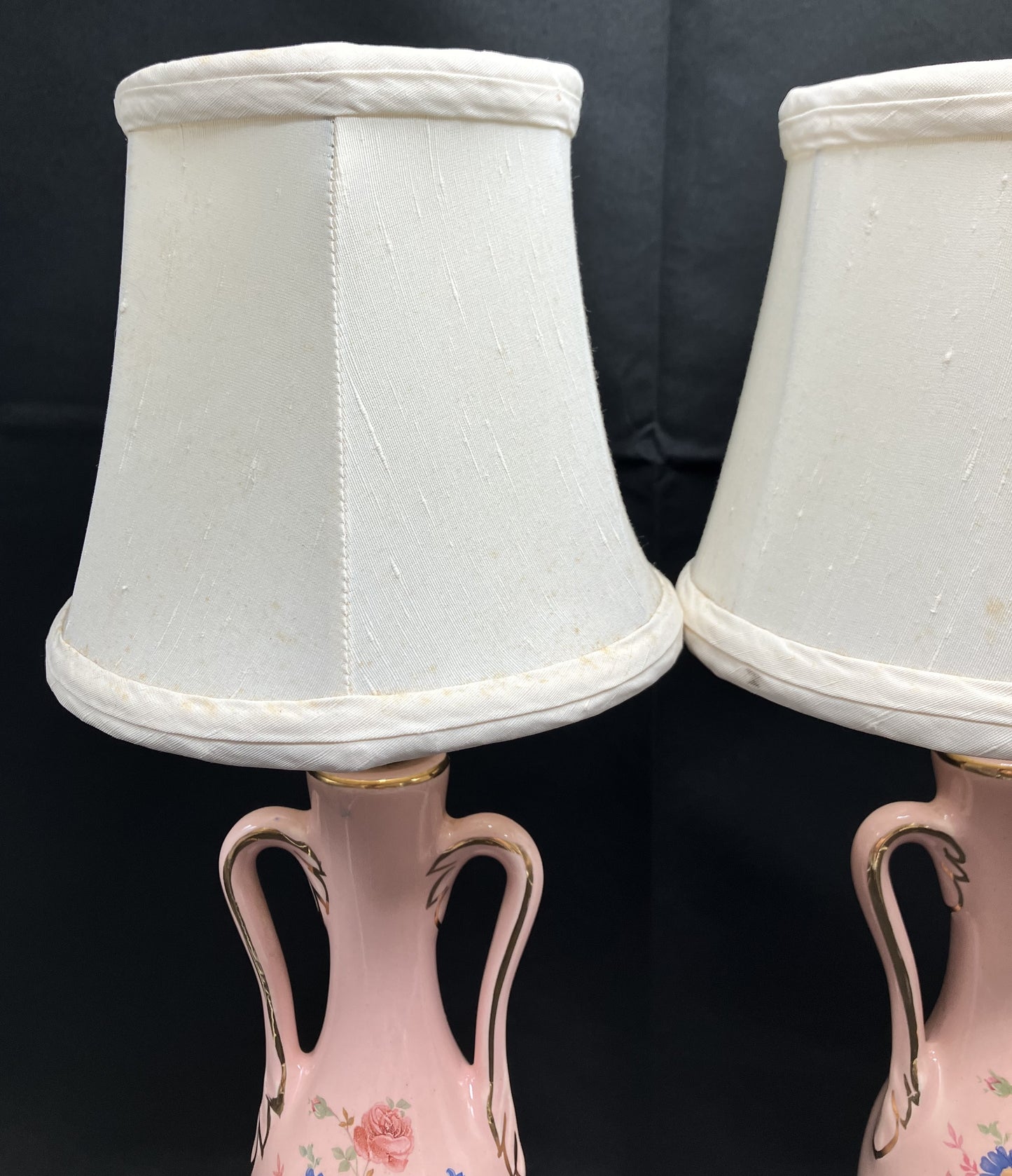 Antique Ceramic Lamps with Shades