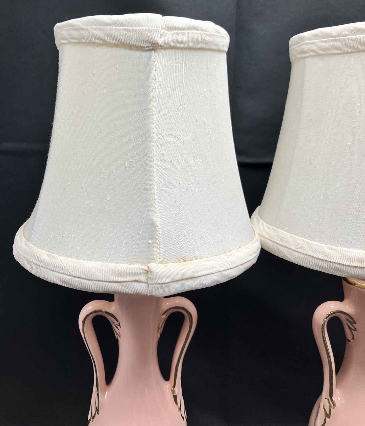 Antique Ceramic Lamps with Shades