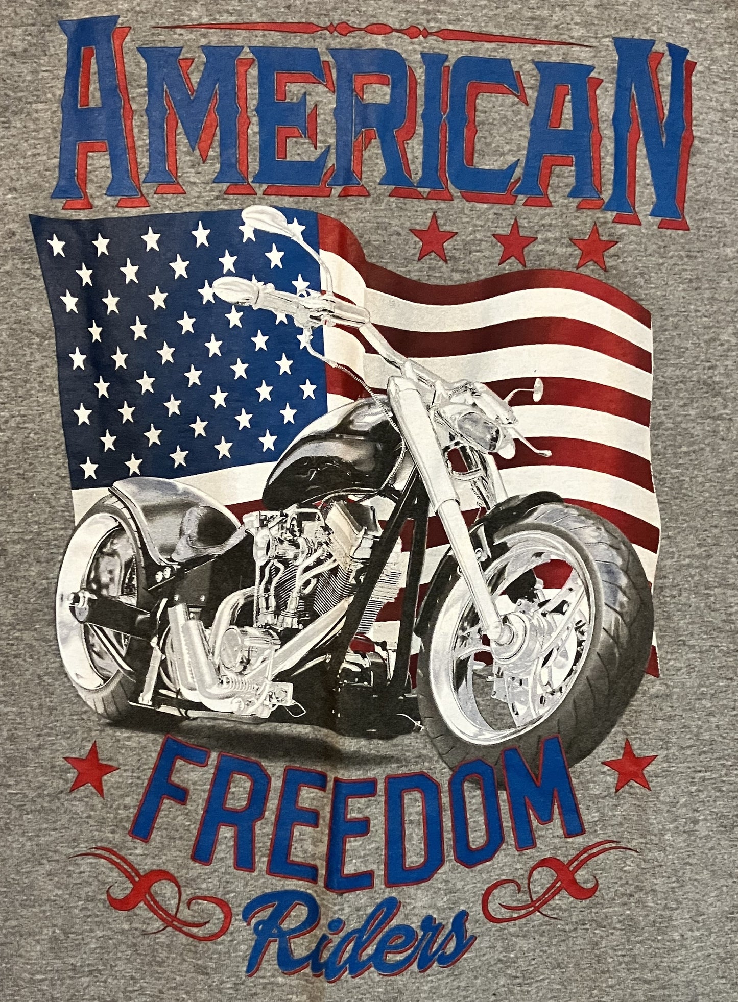 "American Freedom Riders" Sleeveless T, 3XL