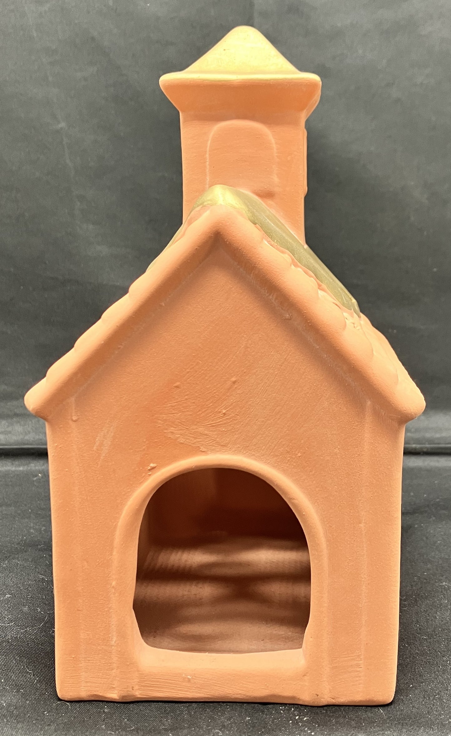 Studio Nova Terra Cotta Chapel Votive Candle Holder