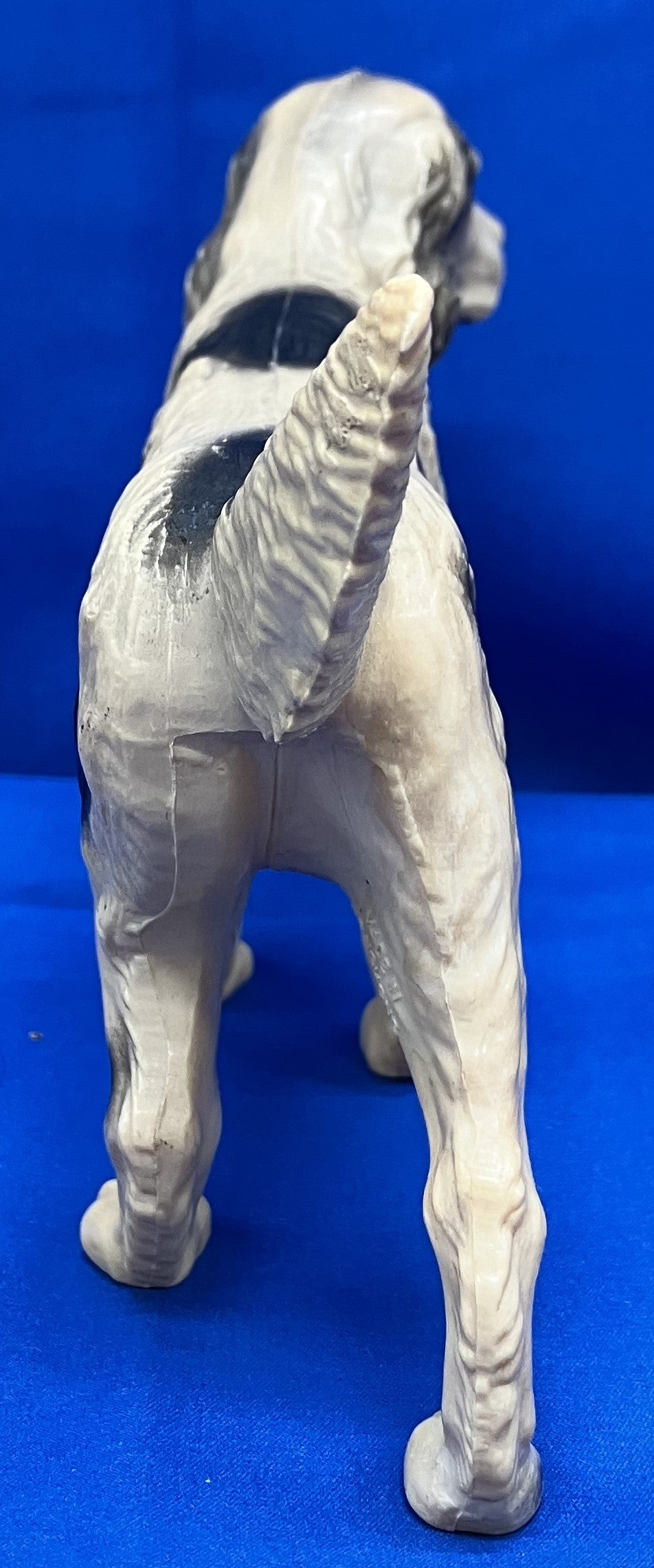 Vintage Dog Figurine Hard Plastic, English Setter