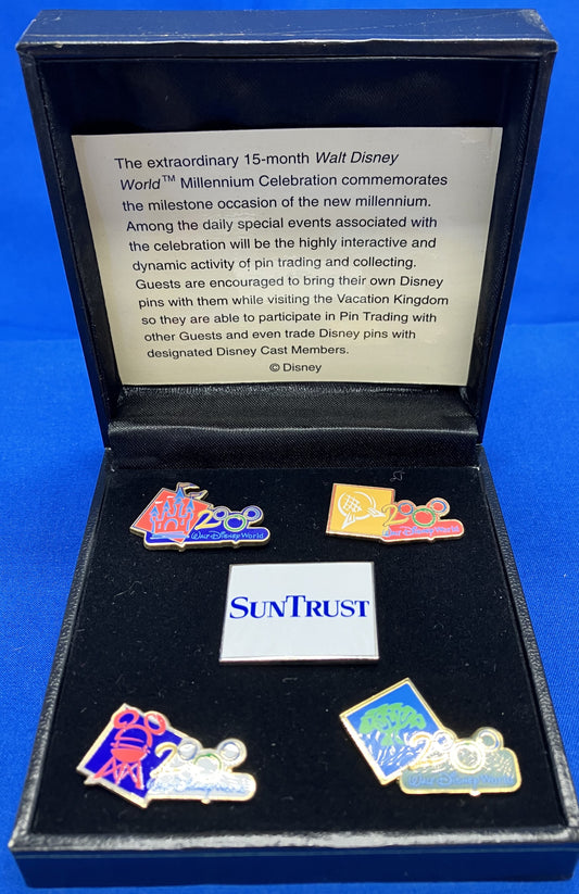 Walt Disney World Millenium Celebration Commemorative Pins