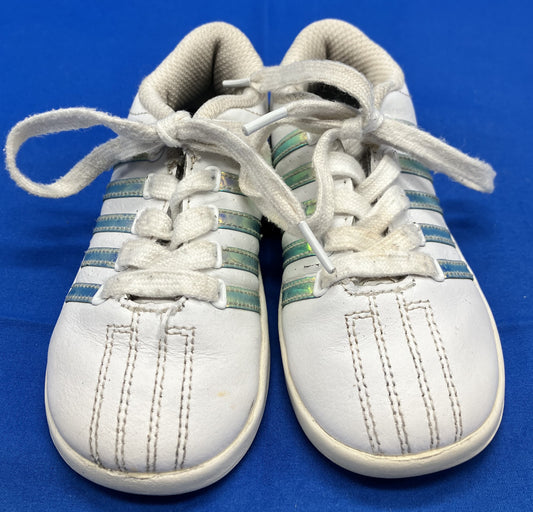 K-Swiss Toddler Tennis/Athletic shoes U.S. size 8 White