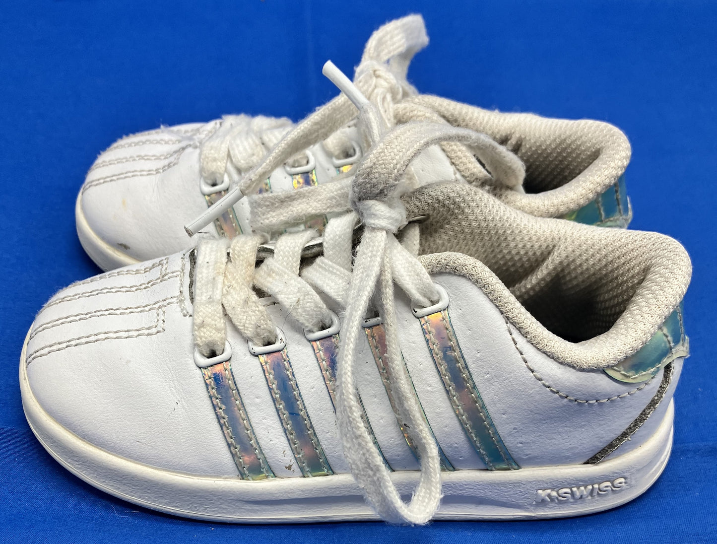 K-Swiss Toddler Tennis/Athletic shoes U.S. size 8 White