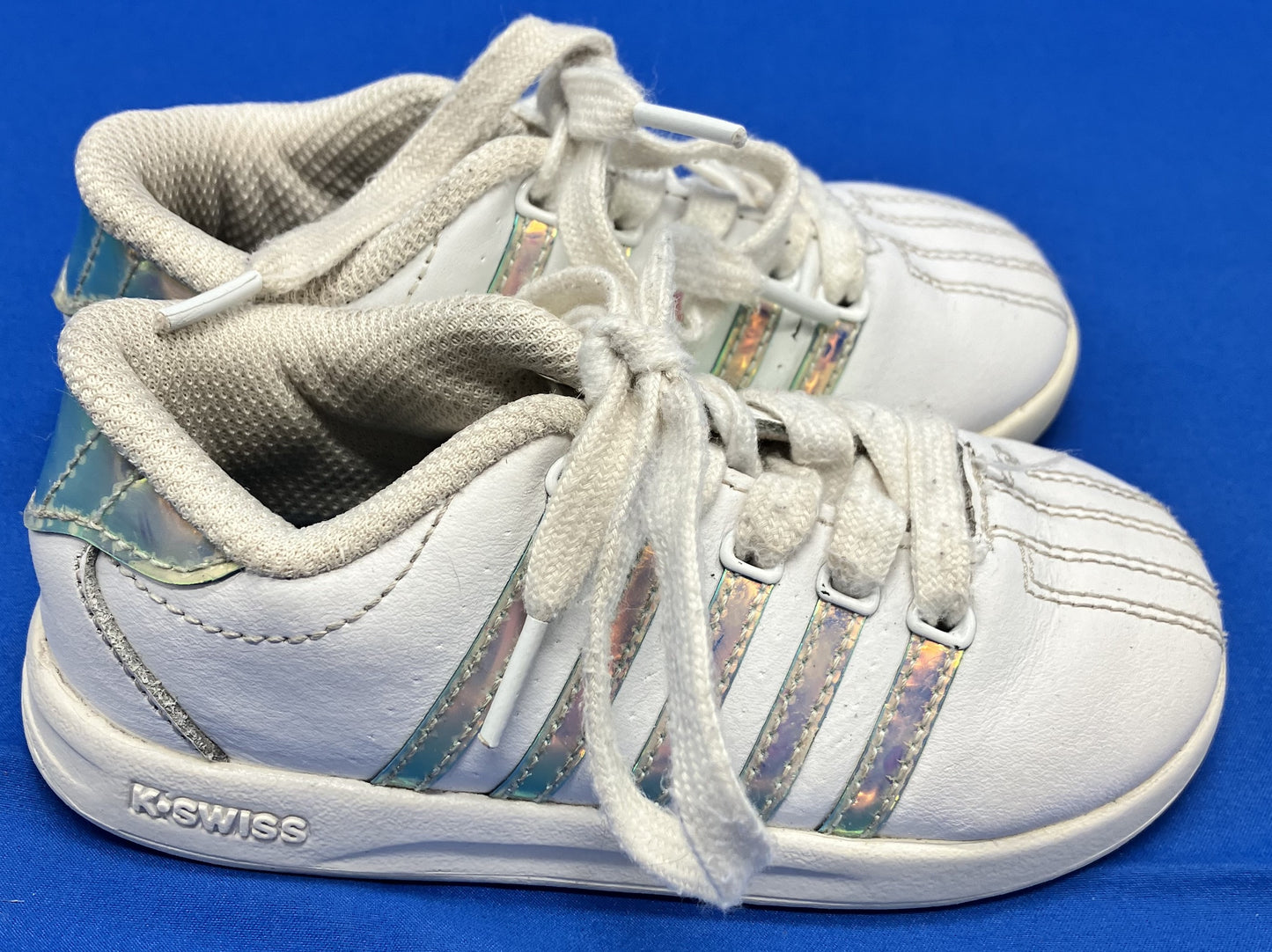 K-Swiss Toddler Tennis/Athletic shoes U.S. size 8 White