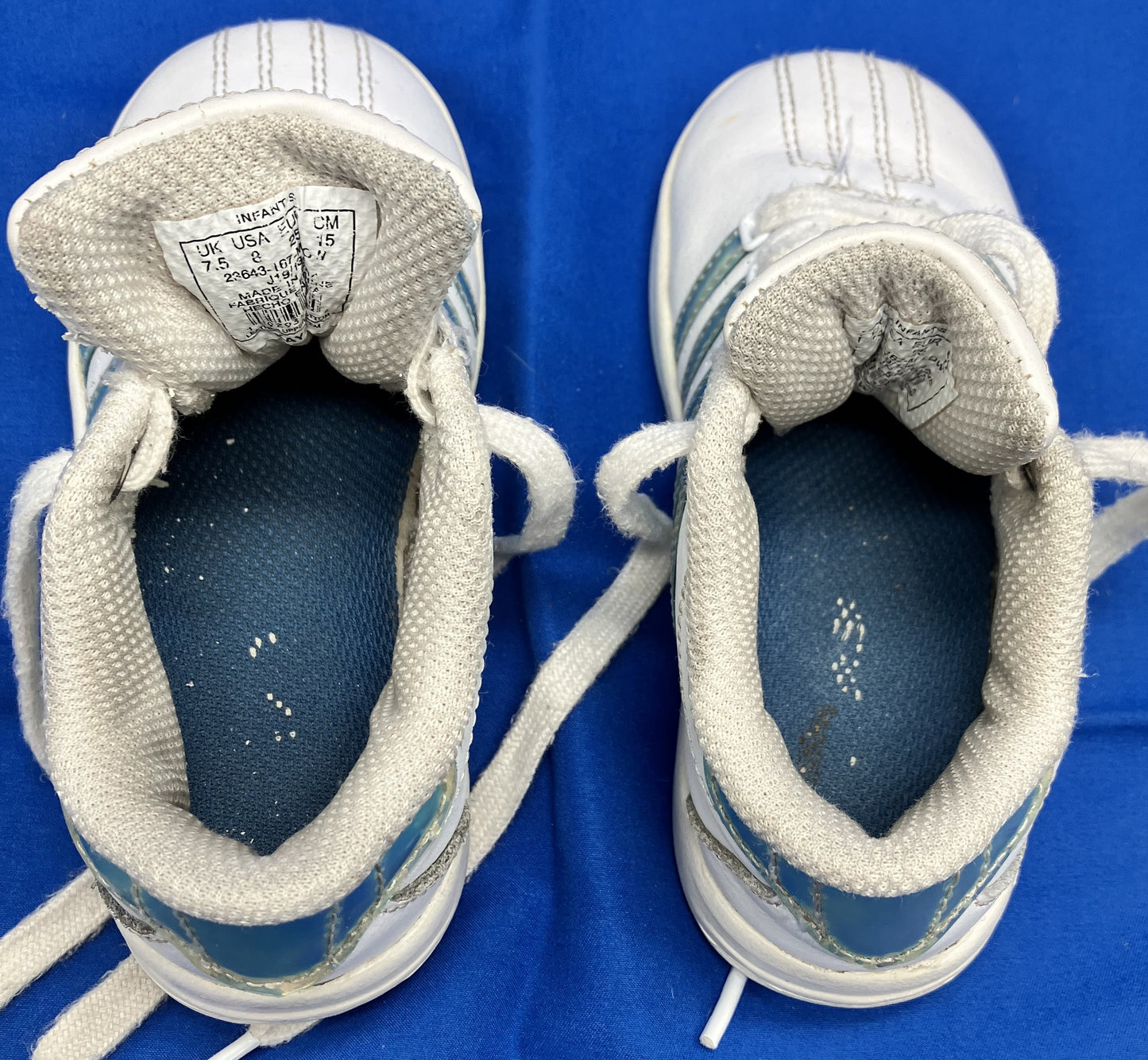 K-Swiss Toddler Tennis/Athletic shoes U.S. size 8 White