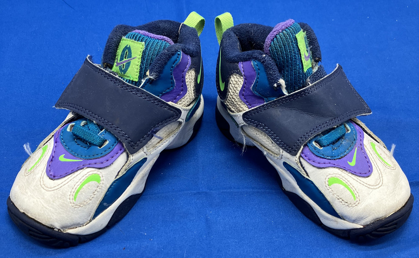 Nike Boys Sz 8C Speed Turf BV2526-400 PS Blue/Purple Football