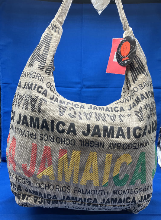 Robin Ruth Jamaica Canvas Hobo Tote Bag w/zipper