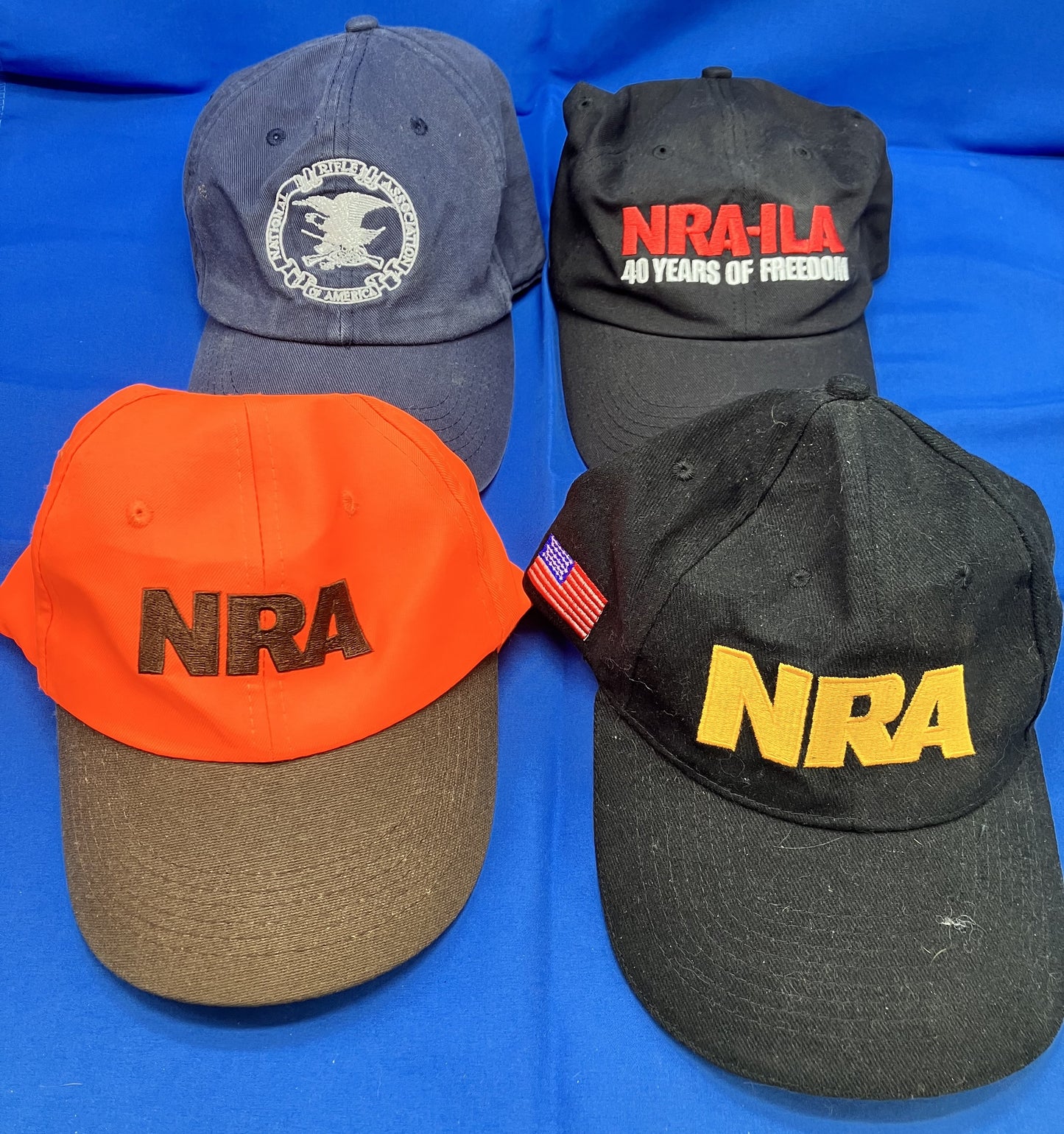 NRA Baseball Caps, set of 4 NRA-ILA