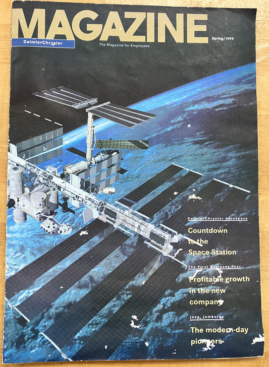 Daimler-Chrysler Employee Magazine Spring 1999 ISS