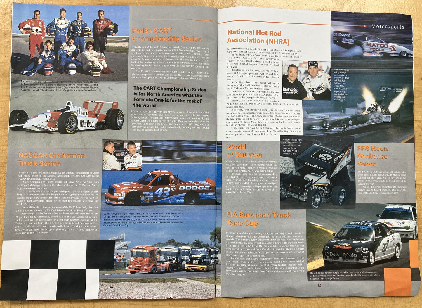 Daimler-Chrysler Employee Magazine Spring 1999 ISS
